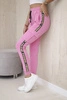 Pants cargo light pink