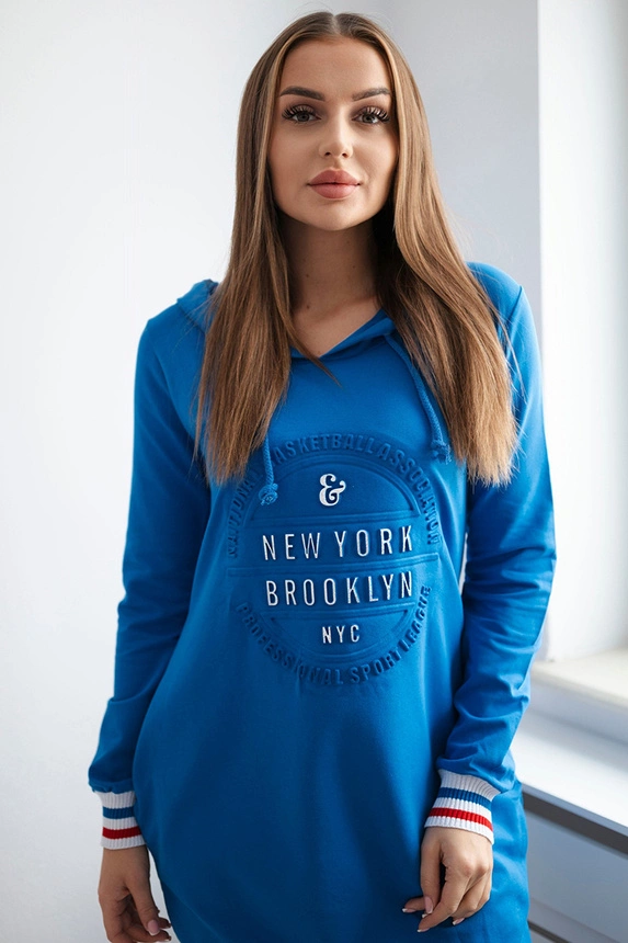 Chrpové šaty Brooklyn