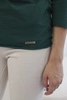 Blouse Casual dark green