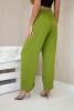 Wide-leg trousers olive