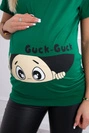 Maternity blouse Guck green