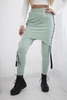 Pants/Suit with selfie lettering dark mint