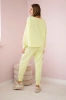 Set 2-piece sweatshirt + pants yellow