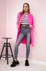 Sweater with batwing sleeve pink neon