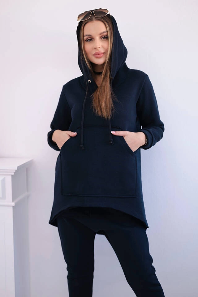 Set with pants Baggy navy blue