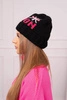Women's cap London K385 black