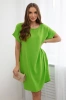 Платье с карманами светло-зеленый
