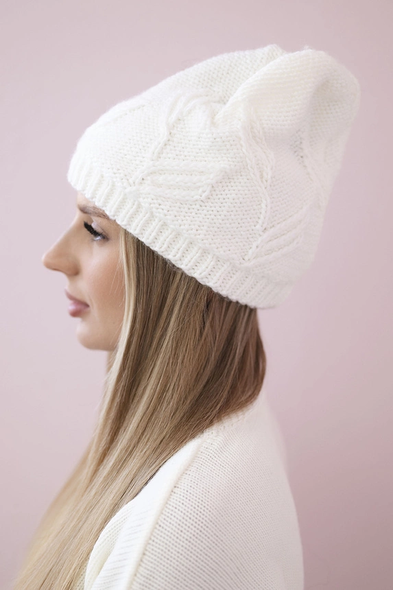 Women's cap Majka K376 white