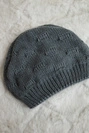 Women's cap Nastia K373 dark grey