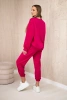 Viskose-Set Sweatshirt + Hose Fuchsia