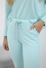 Set with oversized blouse mint