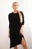 Oversize-Kleid schwarz