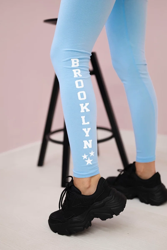 Pants leggings Brooklyn azure
