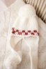 Women's long eared cap Nadia K321 white