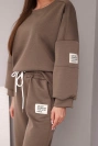 Damen-Set Butter Sweatshirt + Hose fango