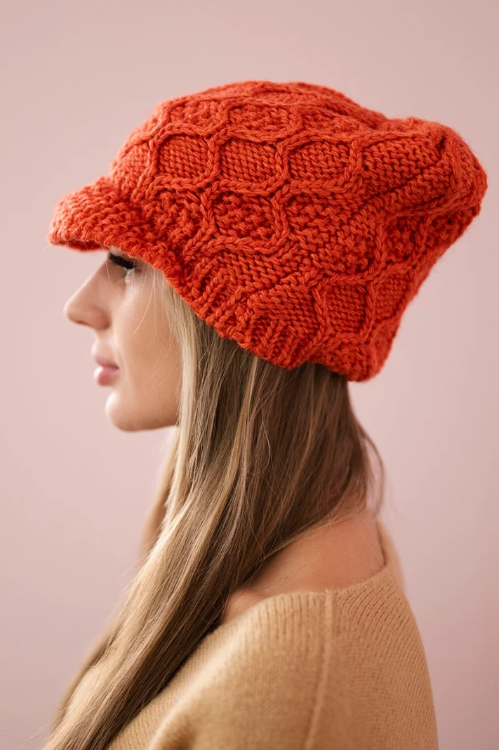 Roma Bis vilnonė kepurė K235 red