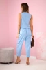 Vest + pants set blue