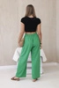 Wide-leg trousers green