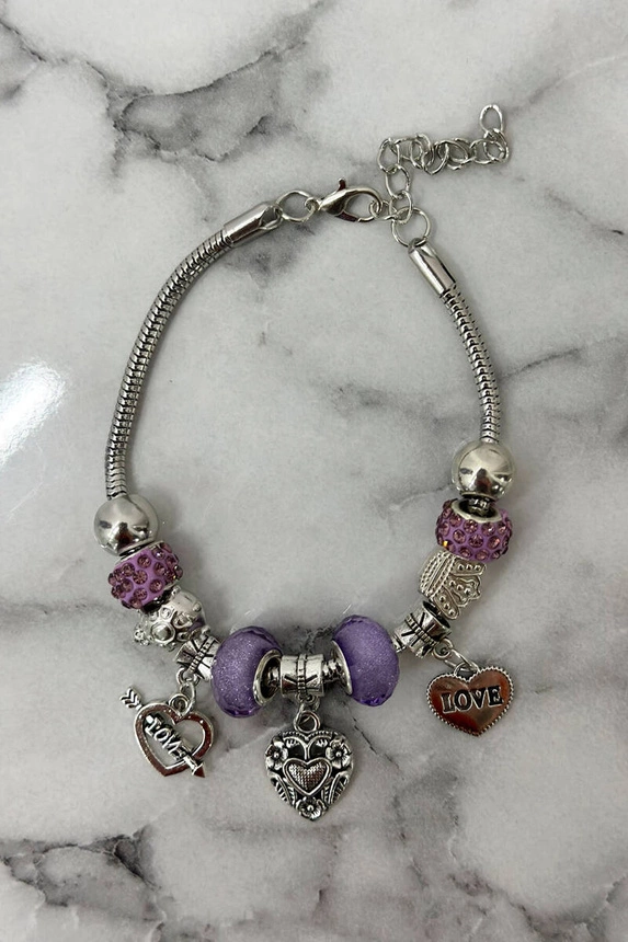 Armband SL433-46 violett