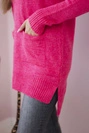 Stehpullover rosa