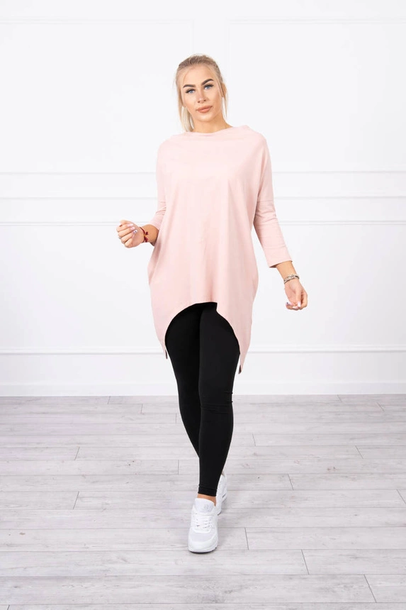 Sweatshirt mit Flügeln, puderrosa