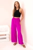 Wide-leg trousers dark purple