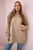 Isoliertes Sweatshirt mit Ciao Bella Schriftzug hellbeige