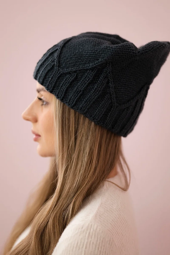 Women's cap Liliana K375 graphite