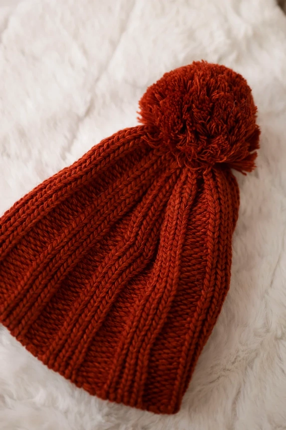 Cap with fleece Idalia K284 brown