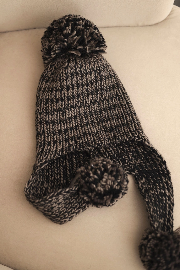 Women's earflap hat Emma K343 mocca