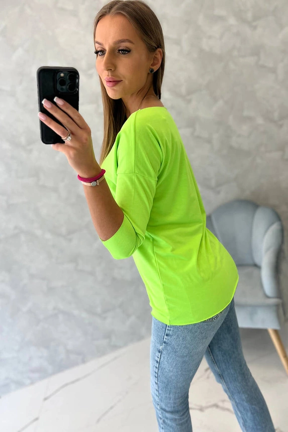 Bluse Casual grün neon