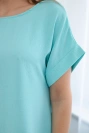 Kleid mit Taschen Helles Mint