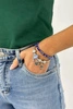 Bracelet SL433-80 cornflower blue