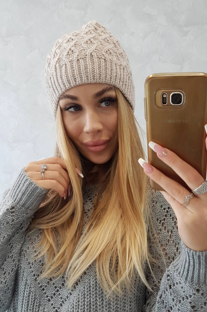 Roma Fleecemütze K224 hellbeige