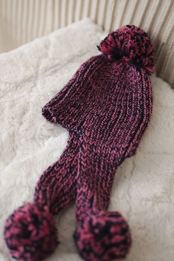 Damen Ohrenklappe Emma K343 rosa