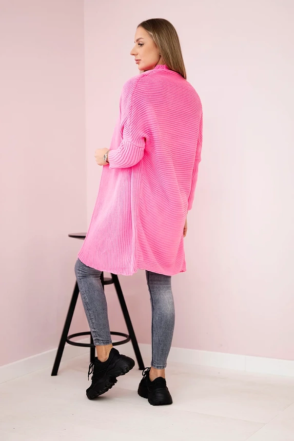 Pullover mit Fledermausärmeln hellrosa