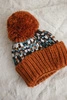 Cap with a pompom Ellen K325 foxy