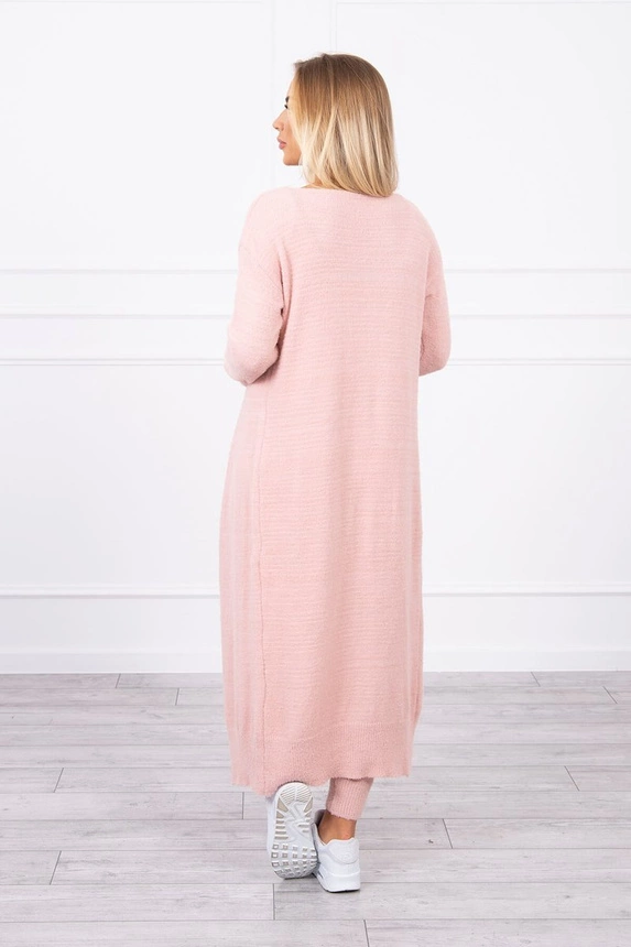 Alpaca sweater set powdered pink