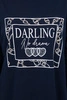 Darling margaspalvė margaspalvė tunika tamsiai mėlyna S/M - L/XL