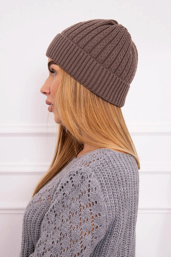 Cap thin Weronika K249 cappuccino