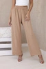 Wide-leg trousers camel