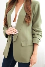 Eleganter Blazer mit Revers hellkhaki