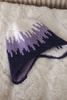 Women's cap Nikol K405 white+purple+dark purple
