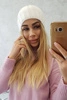 "Ida" vilnonė kepurė K320 balta