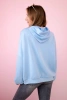 Hoodie made of Butter fabric blue