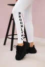 Pants leggings Brooklyn white