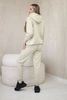 Pullover-Set Sweatshirt + Hose dunkelbeige