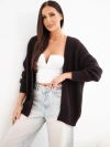 Damenpullover mit Alpaka ohne Verschluss und langen Ärmeln braun