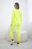 Trainingsanzug Set gelb neon