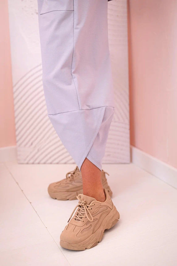 Set der neuen Punto Sweatshirt-Hose grau